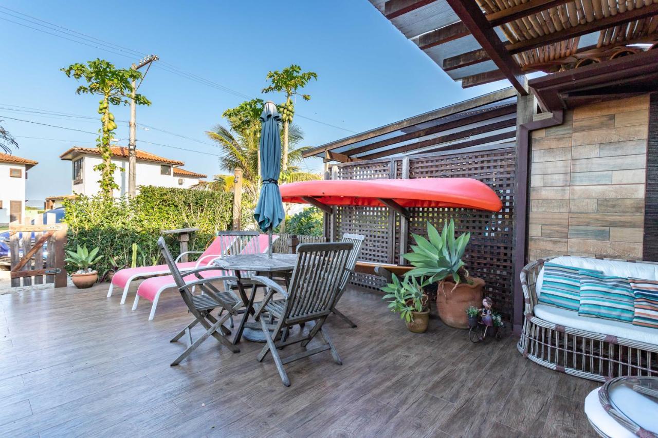 Condominio Buzios Resort - Pe Na Areia - Casa 3 Suites Kültér fotó