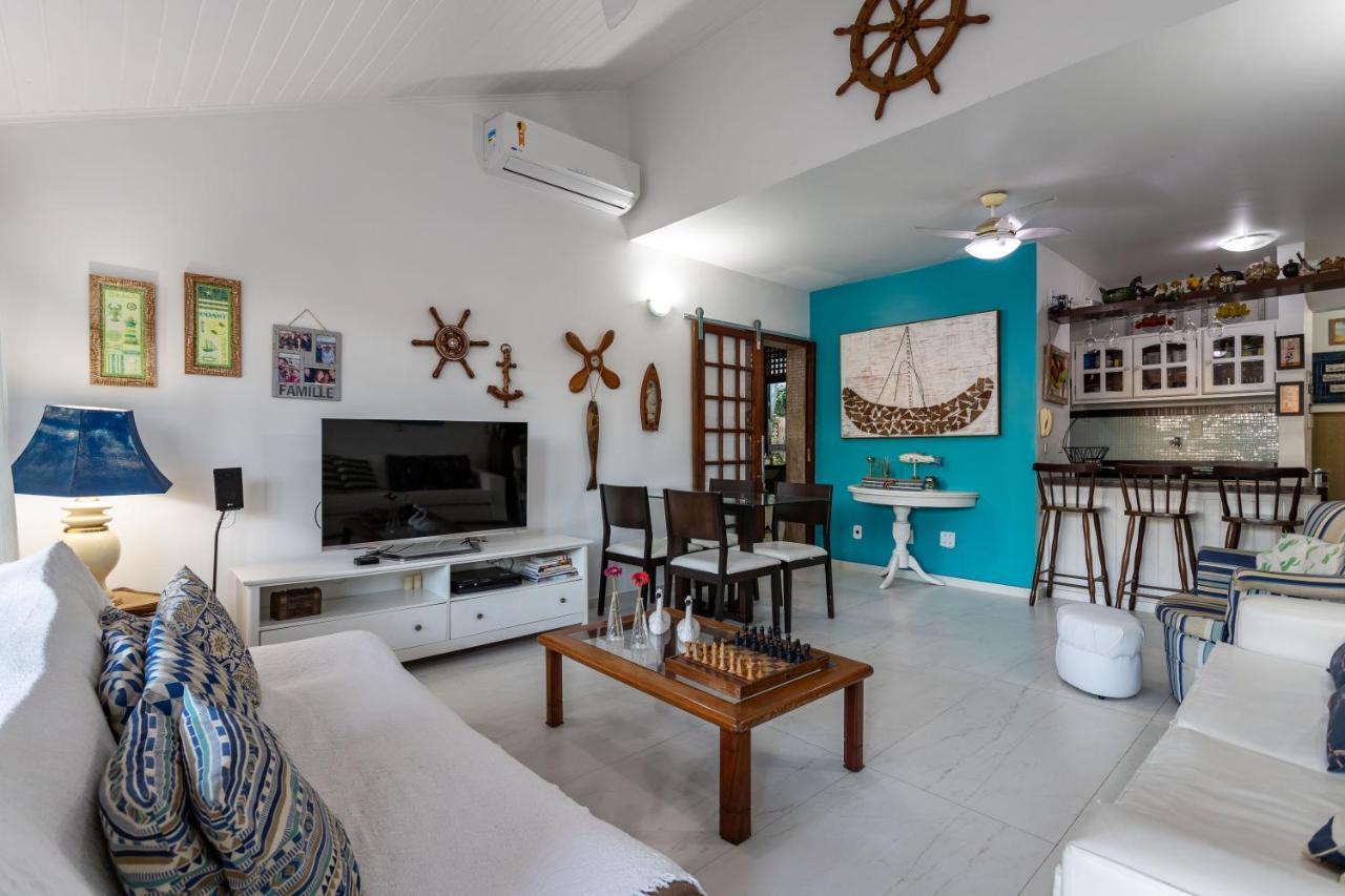 Condominio Buzios Resort - Pe Na Areia - Casa 3 Suites Kültér fotó